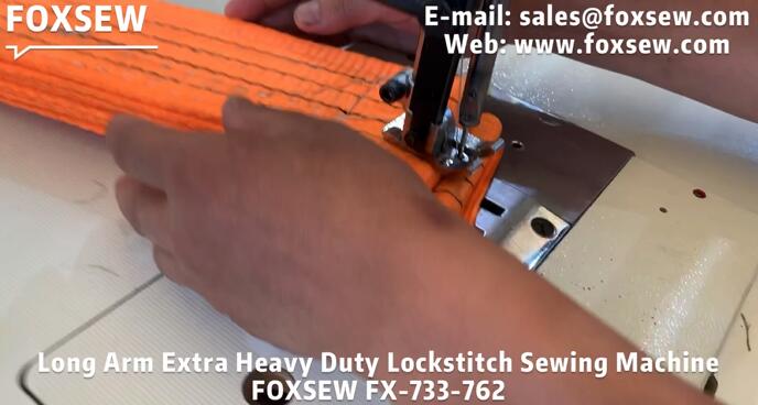 Long Arm Extra Heavy Duty Webbing Sewing Machine