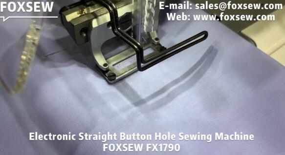 Electronic Lockstitch Straight Buttonholer Machine