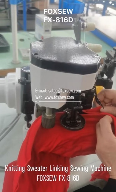 Knitted Sweater Linking Sewing Machine