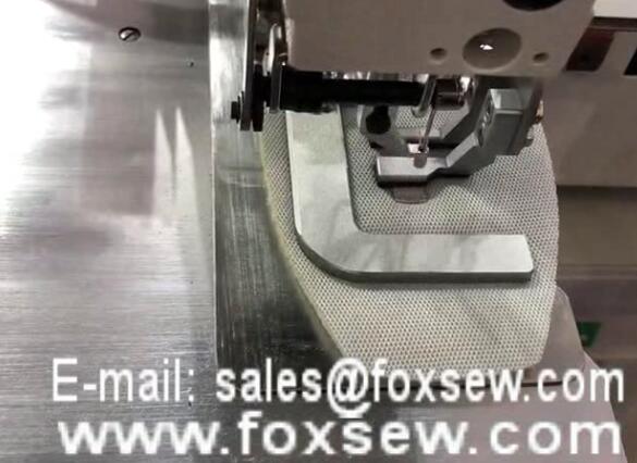 Automatic Shoes Loop Attaching Sewing Machine