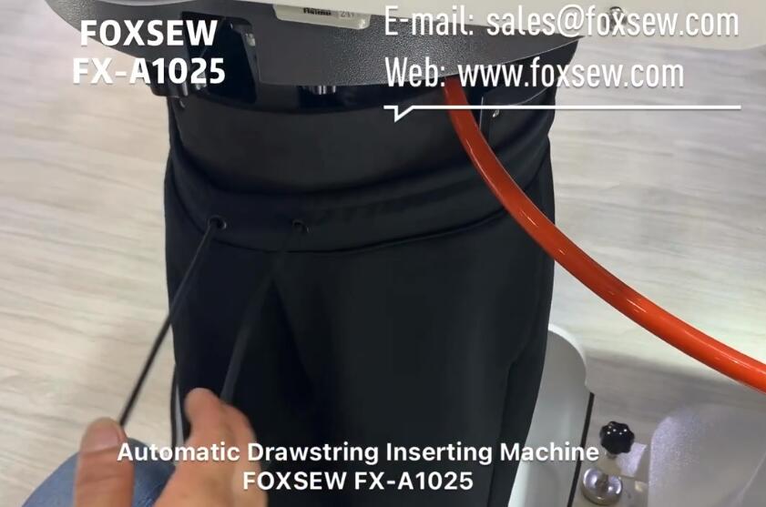 Automatic Drawstring Inserting Machine