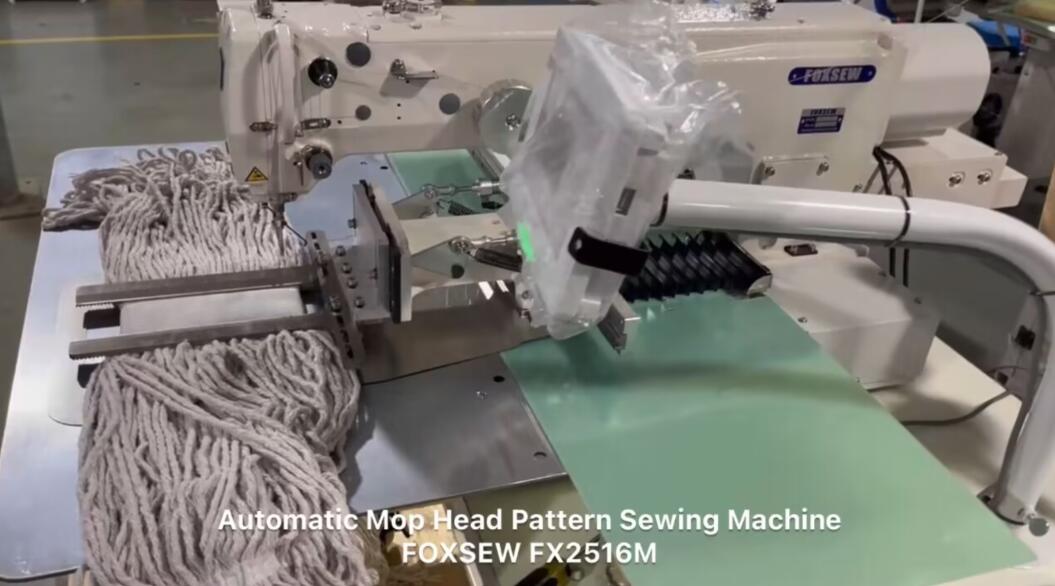 Automatic Mop Head Pattern Stitching Sewing Machine