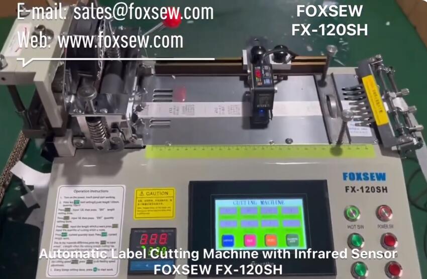 Automatic Label Cutting Machine with Infrared Sensor