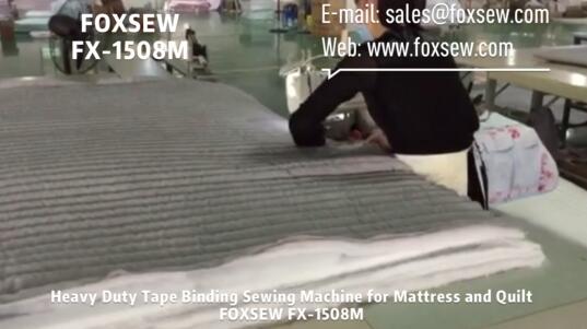 Heavy Duty Tape Binding Sewing Machine for Mattress