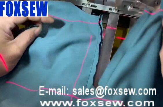 Automatic Laser Welting Machine for Front Placket