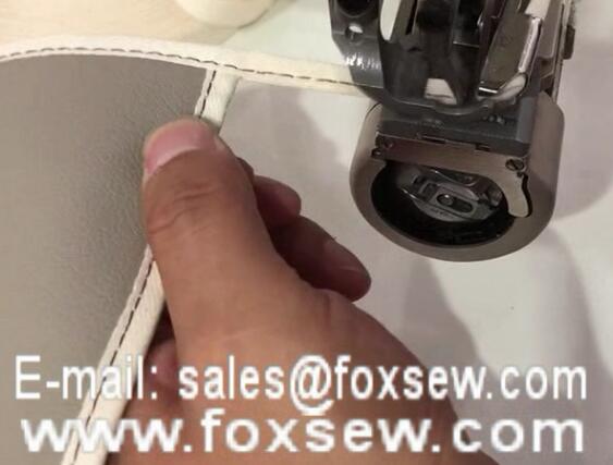 Cylinder Bed Leather Sewing Machine with Tape Binder