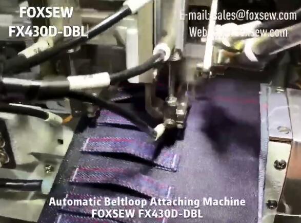 Automatic Belt loop Attaching Sewing Machine