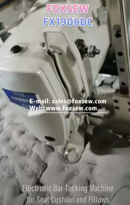 Electronic Bar Tacking Sewing Machine for Seat Cushion and Pillows