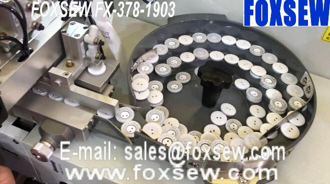 Automatic Feeding Button Stitching Machine