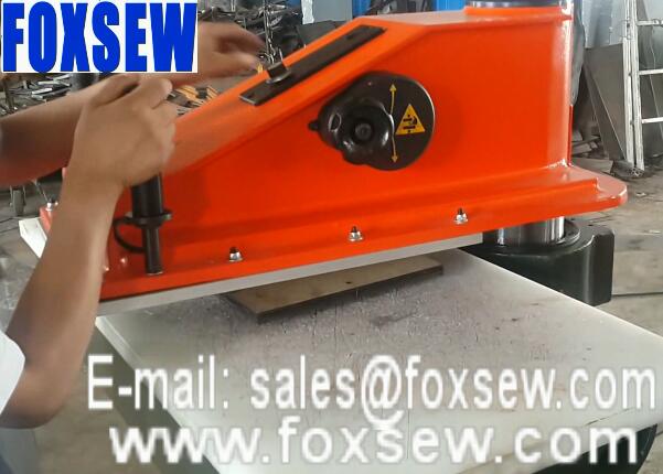 Atom Hydraulic Swing Arm Die Cutting Press Machine