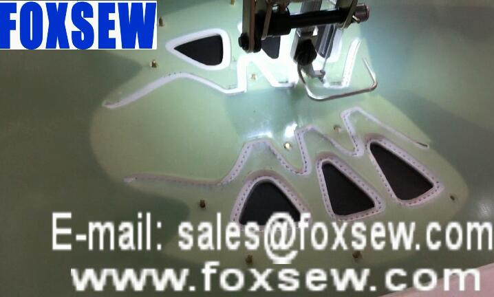 Automatic Shoes Upper Pattern Stitching Sewing Machine