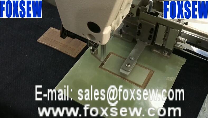 Automatic Pattern Sewing Machine for Labels Attaching