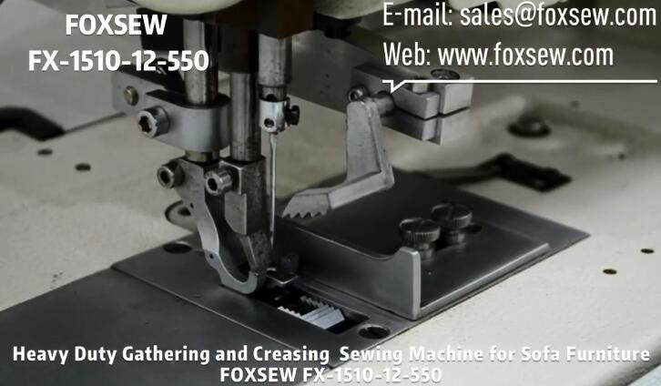 Heavy Duty Gathering and Creasing Sewing Machine for Sofa Furniture