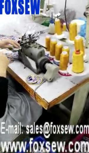 Emblem Overedging Sewing Machine