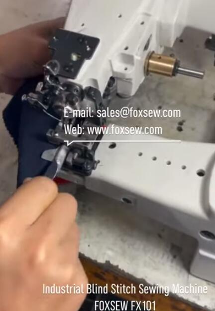 Industrial Blind Stitch Sewing Machine