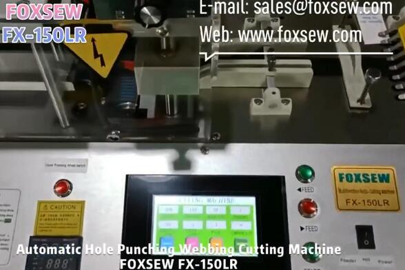 Automatic Hole Punching Webbing Cutting Machine