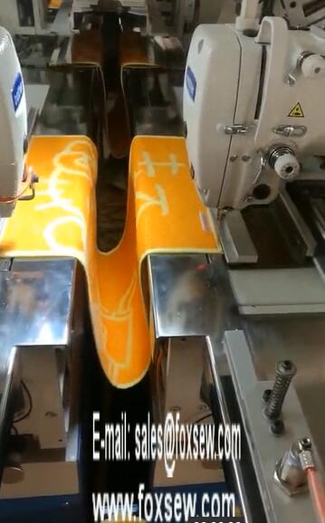Automatic Towel Cross Hemming Sewing Machine