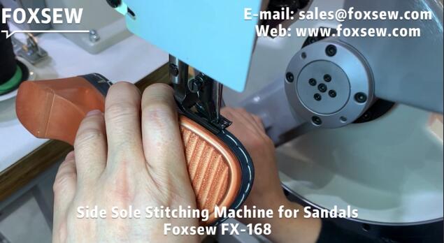 Sandals Side Sole Stitching Machine