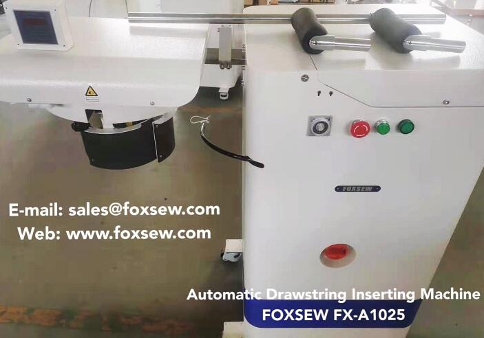 Automatic Drawstring Cord Inserting Machine