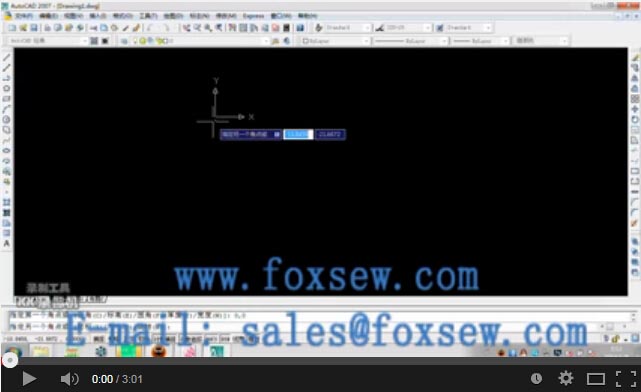How to Save Patterns made by CAD Drawing as DXF Format FOXSEW 