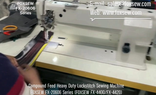 Compound Feed Heavy Duty Lockstitch Sewing Machine