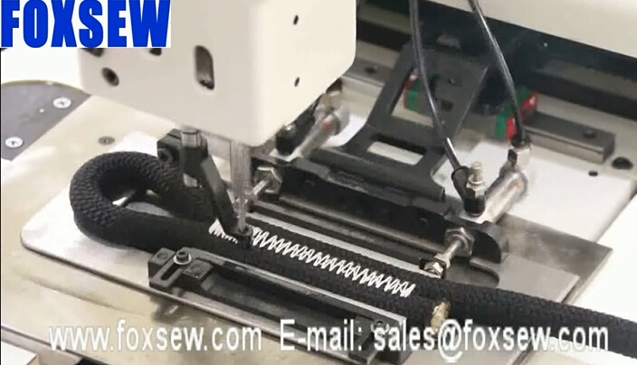 Extra Heavy Duty Automatic Pattern Sewing Machine for Rope Bartacking 