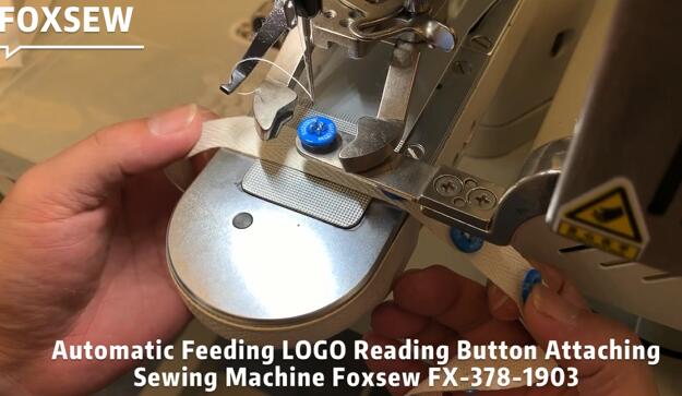 Automatic Feeding LOGO-Reading Button Sewing Machine