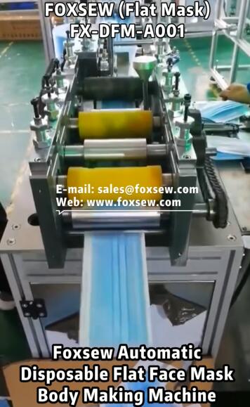 Automatic Flat Face Mask Making Machines