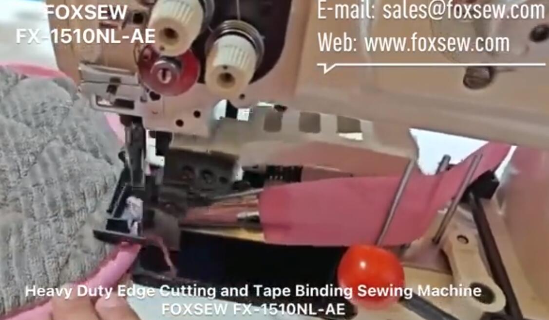 Heavy Duty Edge Cutting and Tape Binding Sewing Machine