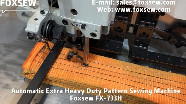 Automatic Extra Heavy Duty Webbing Pattern Sewing Machine