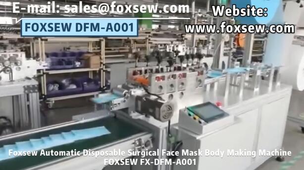 Automatic Disposable Surgical Face Mask Making Machine
