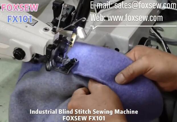 Industrial Blind Stitch Sewing Machine