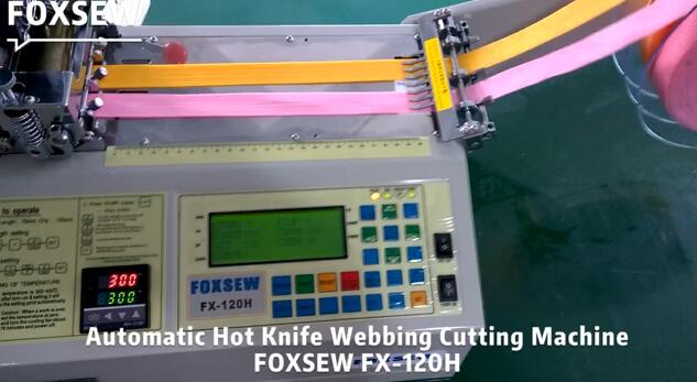 Automatic Hot Knife Webbing Cutting Machine