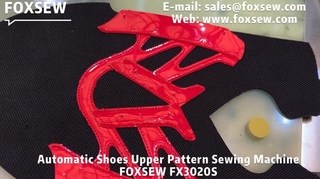 Automatic Shoes Upper Pattern Stitching Machine