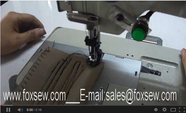 Long Arm Compound Feed Heavy Duty Lockstitch Sewing Machine