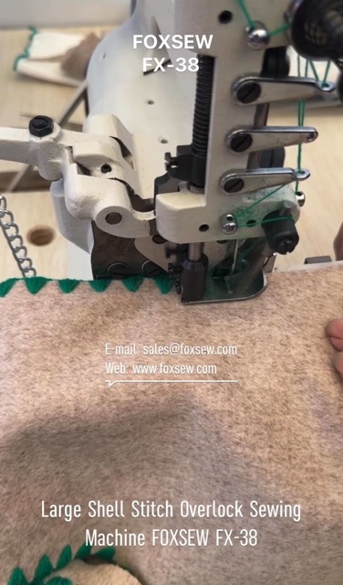 Large Shell Stitch Overlock Sewing Machine