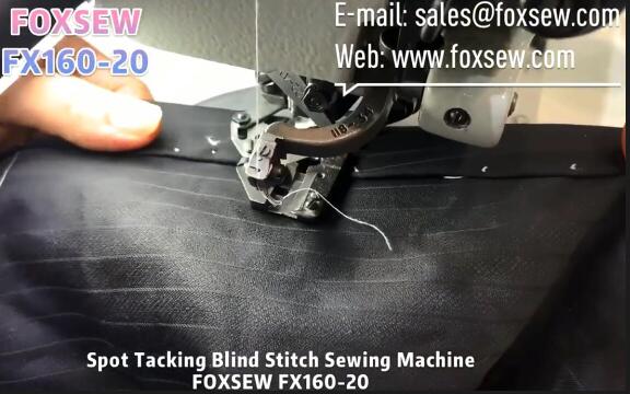 Spot Tacking Blind Stitch Sewing Machine