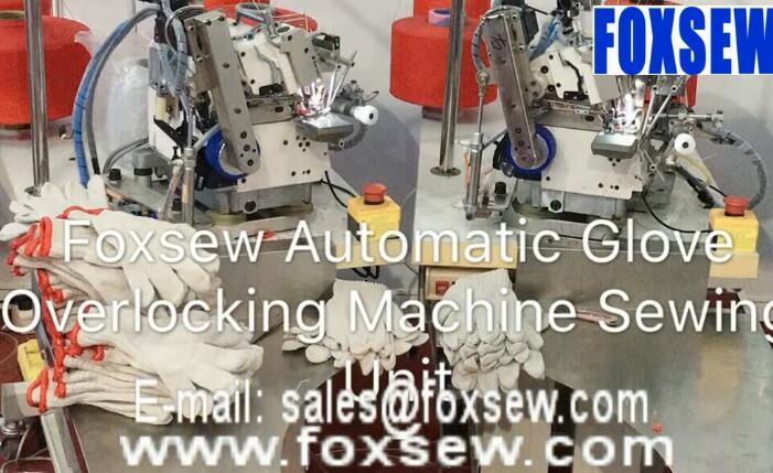 Automatic Glove Overlock Sewing Machine