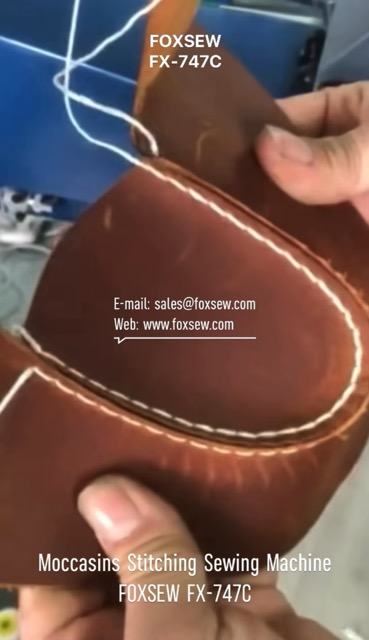 Moccasins Stitching Sewing Machine