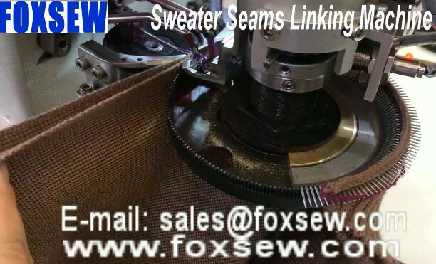 Knitted Sweater Linking Machine for Sleeves Bodies Collars and Bands