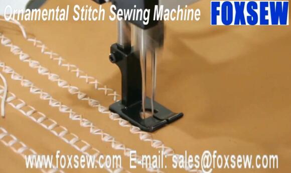 Ornamental Stitch Sewing Machine for Leather Upholstery