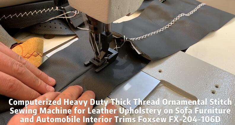 Heavy Duty Thick Thread Ornamental Stitching Machine