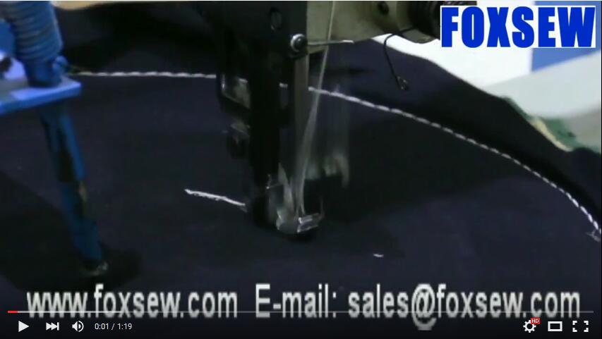 Automatic Spiral Sewing Machine for Sewing Buffing Wheels 