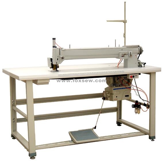 Long Arm Label Zigzag Mattress Sewing Machine