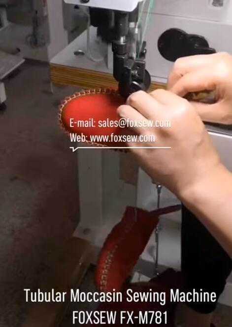 Tubular Moccasins Sewing Machine