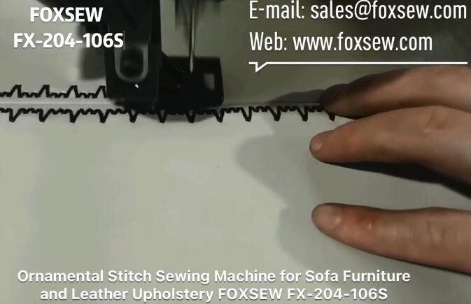 Sofa Furniture Ornamental Stitch Sewing Machine