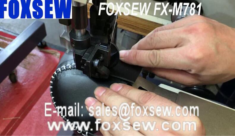 Stitching Machine for Tubular Moccasins