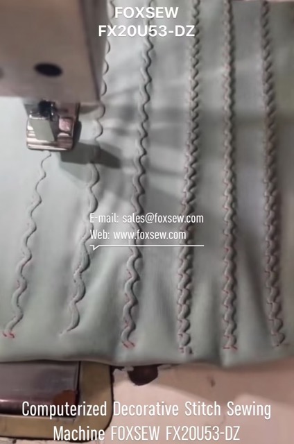 Computerized Decorative Stitch Sewing Machine