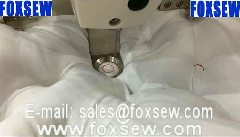 Electronic BarTacking Machine for Soft Cushions