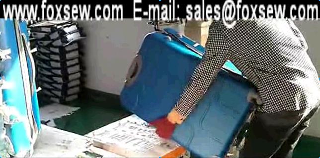 Super High Post Bed Luggage Case Sewing Machine 